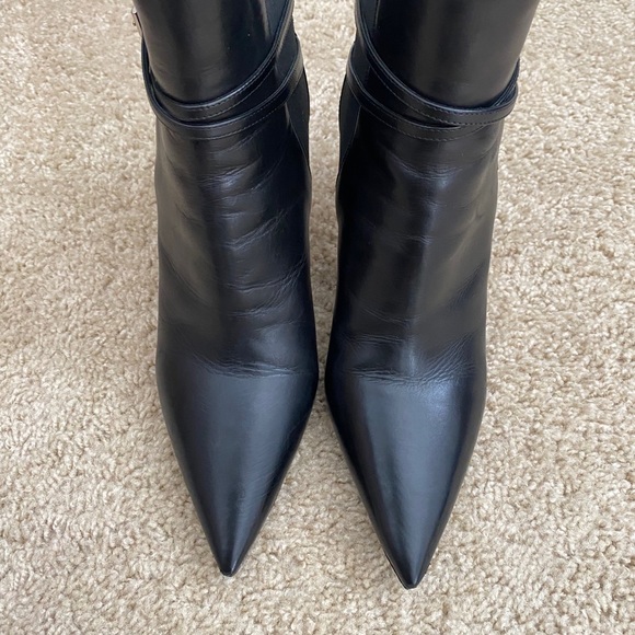 Prada Pointed Stretch Ankle-Strap Bootie - Picture 4 of 8